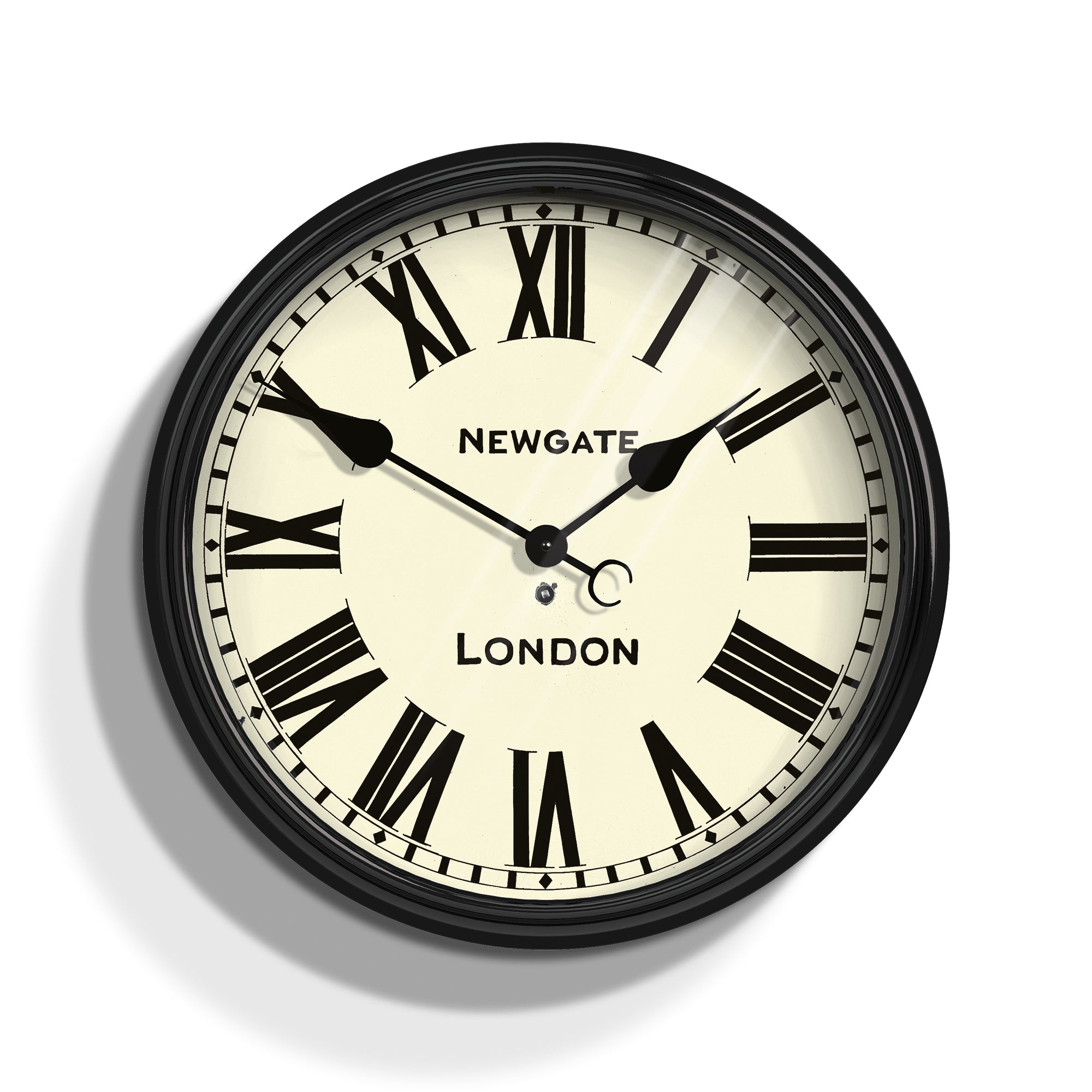 Newgate Battersby Clock Black*