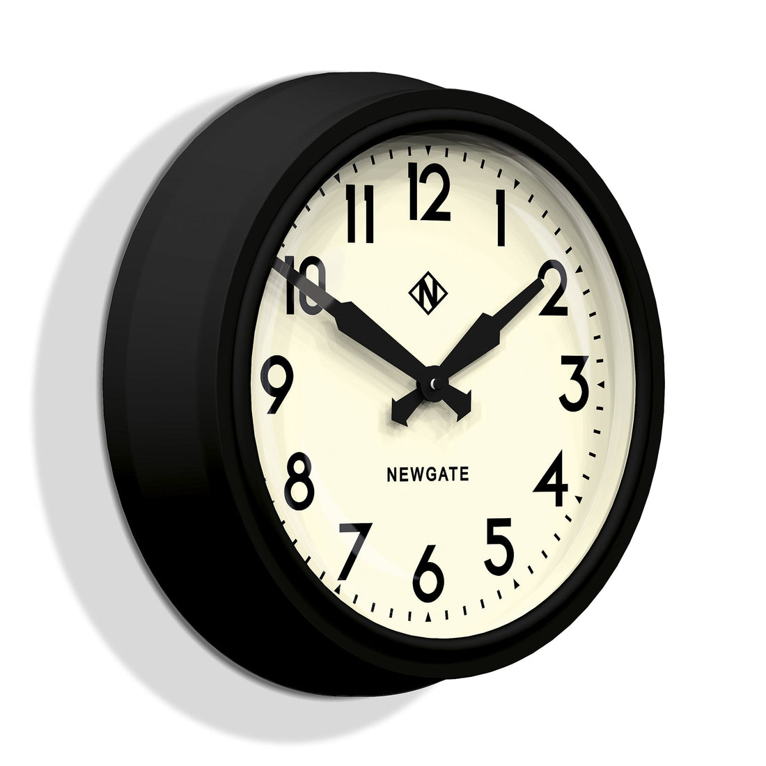 Newgate 50S Electric Clock Black*
