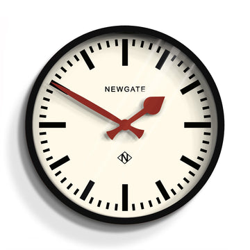 Newgate Luggage Clock Black*