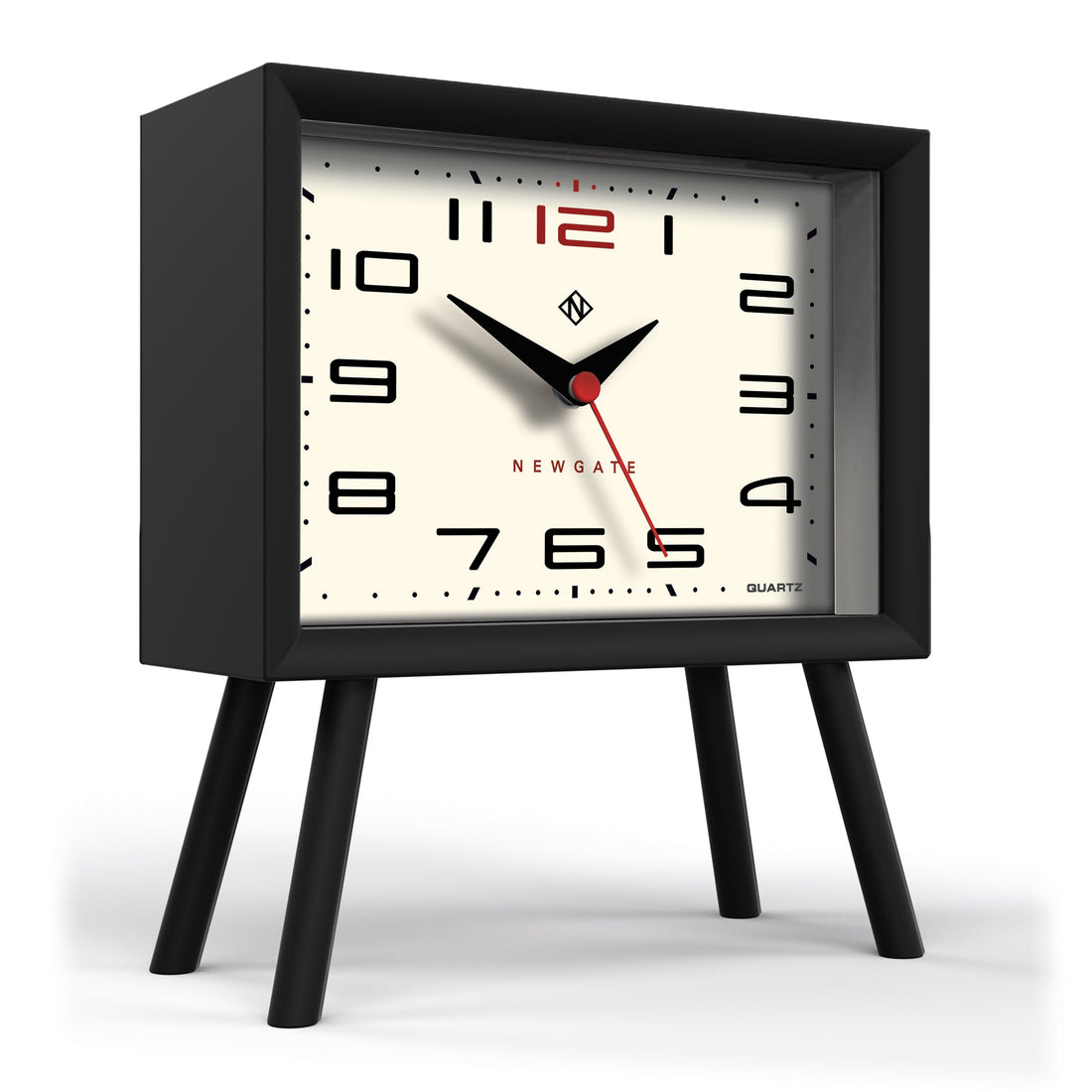 Newgate Henry Mantel Clock Neutral Mono Ii Dial*
