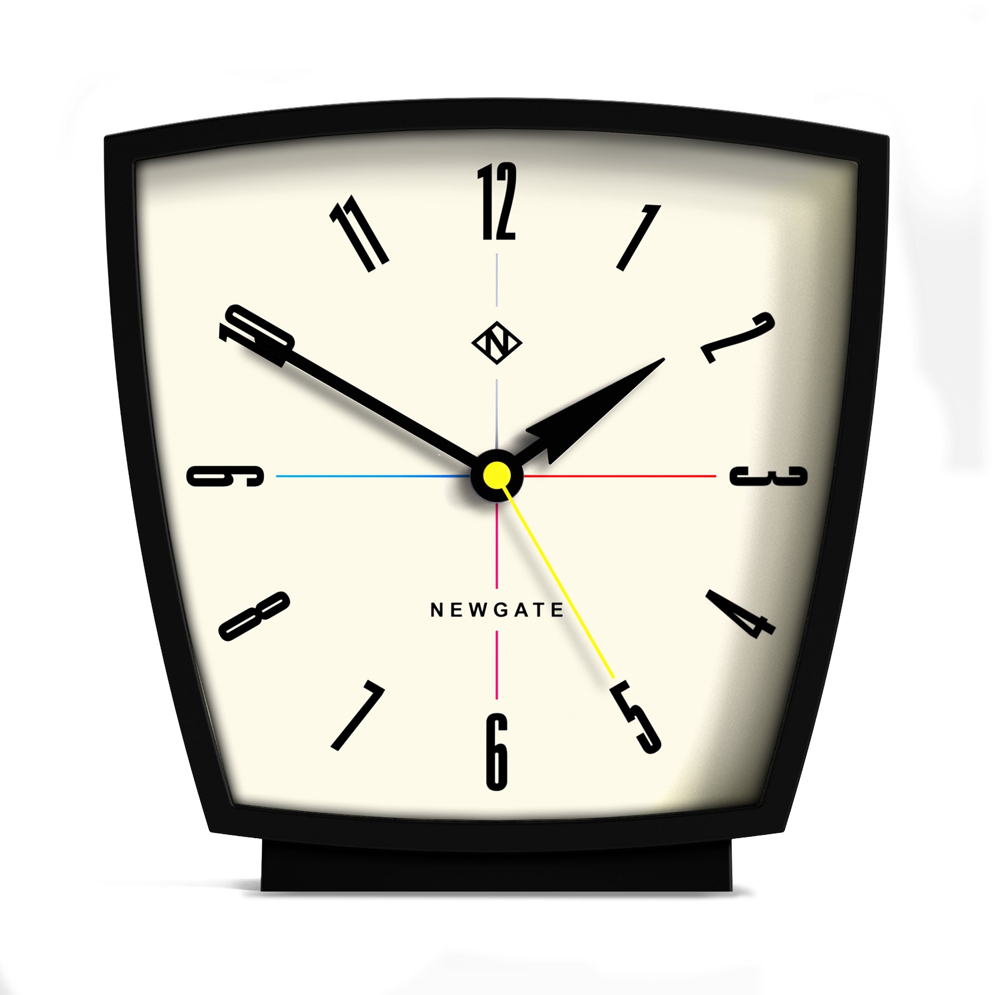 Newgate Odyssey Mantel Clock Black*