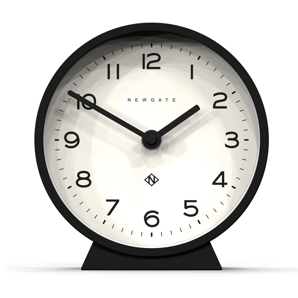 Newgate M Mantel Clock Cave Black*