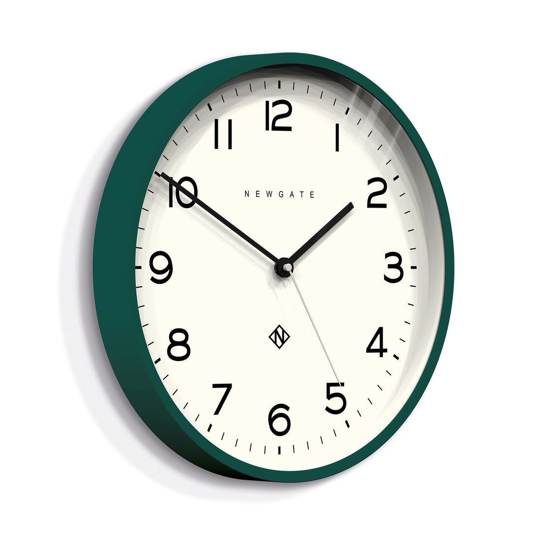 Newgate Number Three Echo Wall Clock Green*