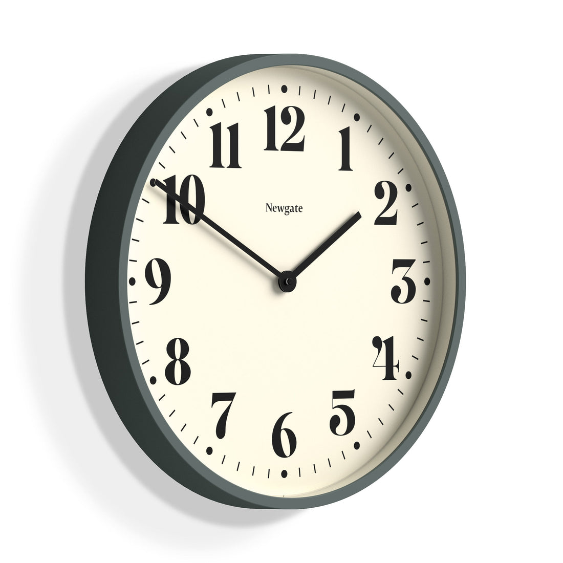 Newgate Number Two Wall Clock Asparagus Green*