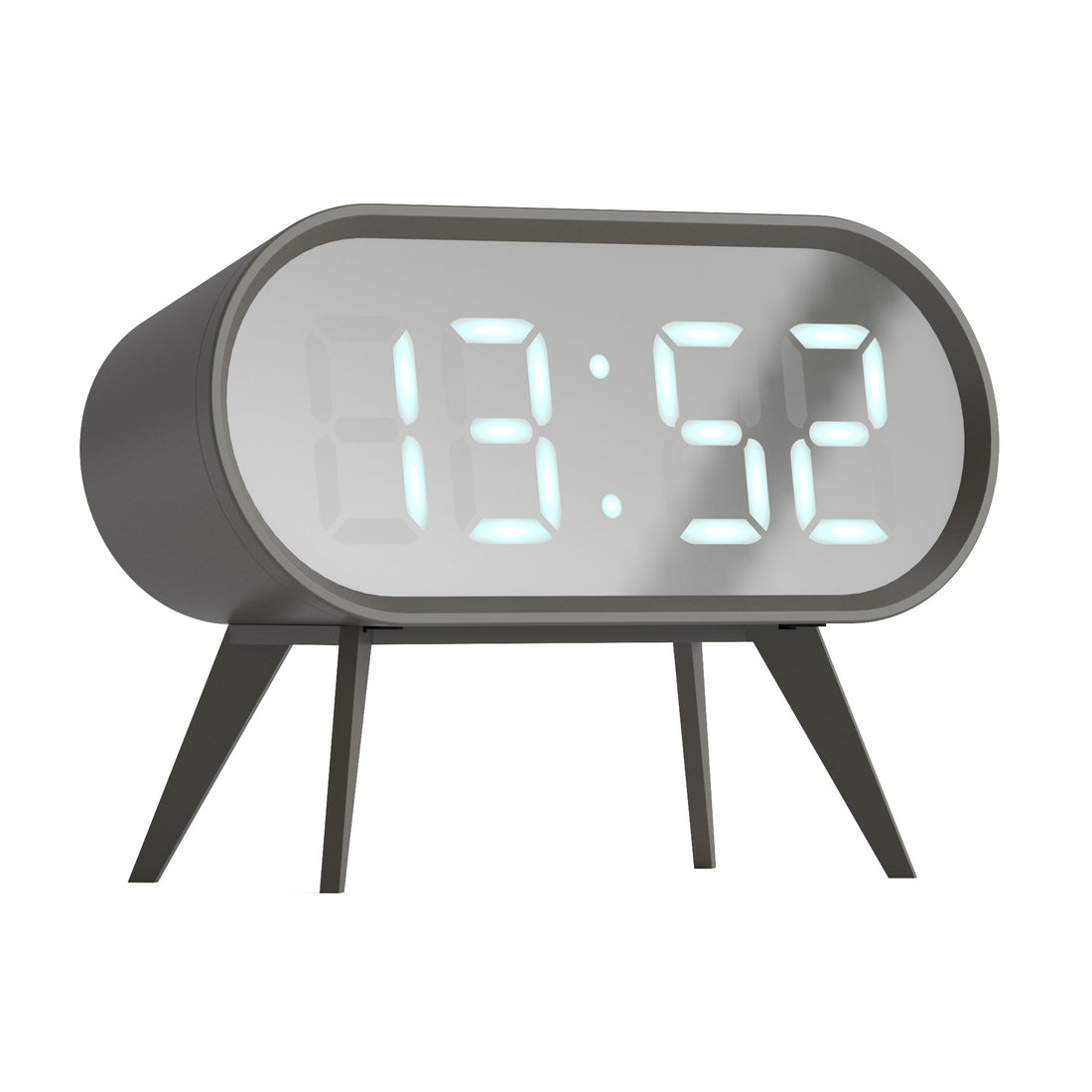 Newgate Space Hotel Cyborg Led Alarm Clock Grey*