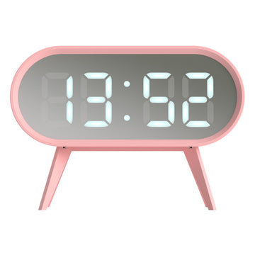 Newgate Space Hotel Cyborg Led Alarm Clock Pink*